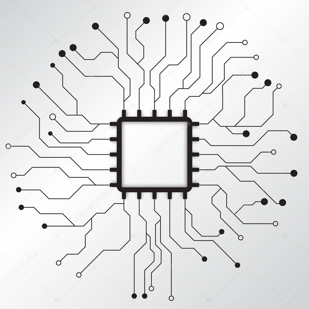 Circuit board technology background 
