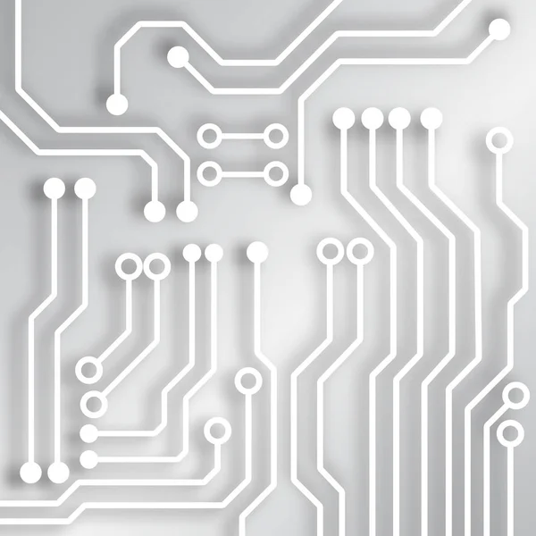 回路基板技術の背景 — ストックベクタ