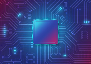 devre kartı teknolojisi arka planı
