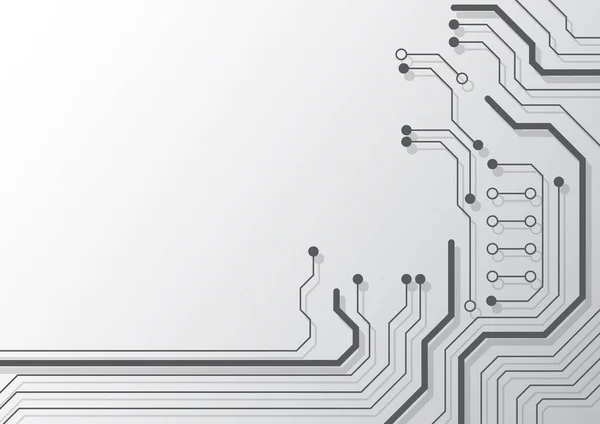 Tecnología de placa de circuito fondo — Archivo Imágenes Vectoriales