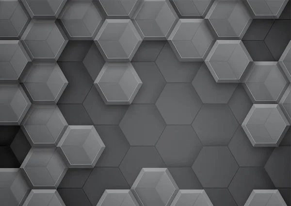 Patrón Hexágono Fondo Abstracto Geométrico Fondo Pantalla Con Forma Cubierta — Archivo Imágenes Vectoriales