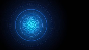 Yüksek teknolojili dijital veri bağlantı sistemi ve bilgisayar elektronik desing ile devre teknolojisi arka planı