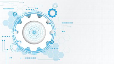 Yüksek teknolojili dijital veri bağlantı sistemi ve bilgisayar elektroniği olan Gear devresi teknolojisi arkaplanı