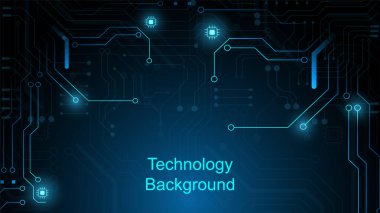 Yüksek teknolojili dijital veri bağlantı sistemi ve bilgisayar elektroniğiyle devre teknolojisi arkaplanı