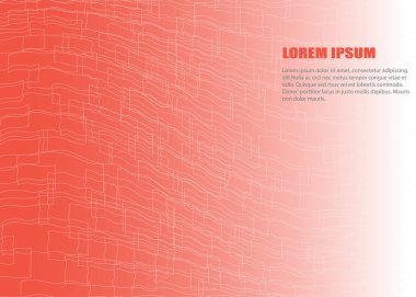 Kırmızı vektör modern renkli broşür ve tasarım şablonu kartı arka plan