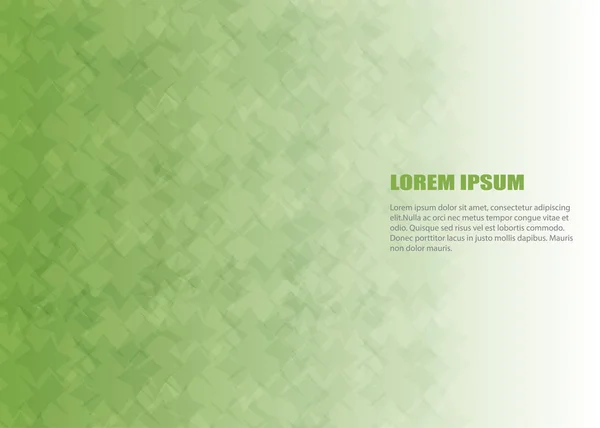 抽象緑ベクトル現代のカラフルなチラシ パンフレットとデザイン テンプレートのカード背景 — ストックベクタ