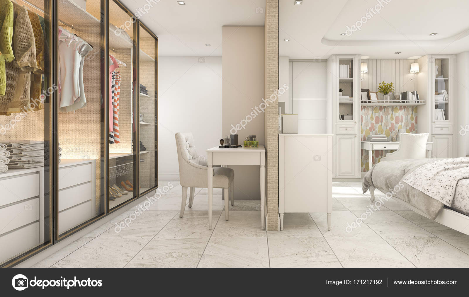 3D rendering accogliente pastello scandinavo bambino camera da letto ... 3D rendering accogliente pastello scandinavo bambino camera da letto ...