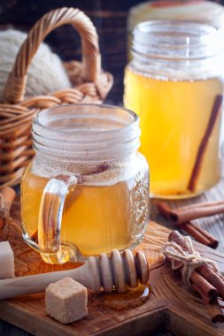 Tarçın sbiten, seçici odak tatlım