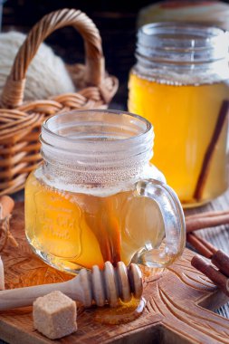 Tarçın sbiten, seçici odak tatlım