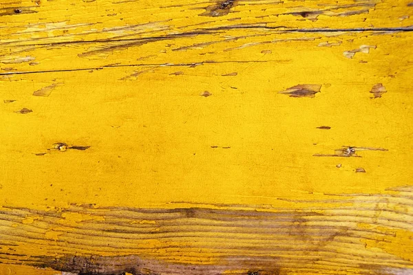 Old Yellow Textured Wooden Wall Vintage Background — Stock Photo, Image