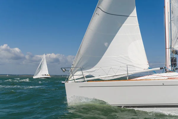 Zeilboot jachten — Stockfoto