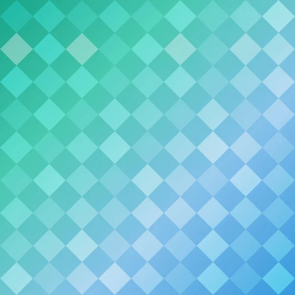 Mavi geometrik arka plan şekilleri rhombus, mozaik desen — Stok Vektör