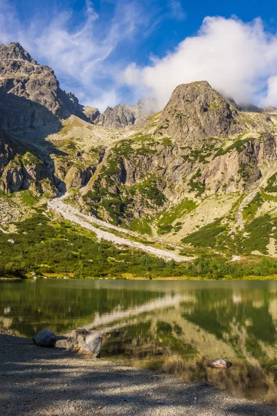 Slovakya Tatras yeşil pond
