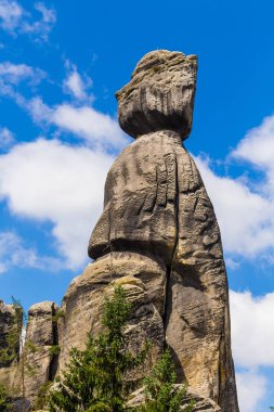 Kaya oluşumları rock City Çek Cumhuriyeti.