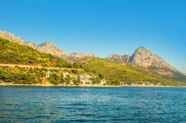 Hırvatistan - Makarska riviera - kıyı manzara