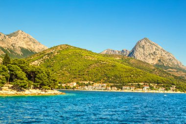 Hırvatistan - Makarska riviera - kıyı manzara