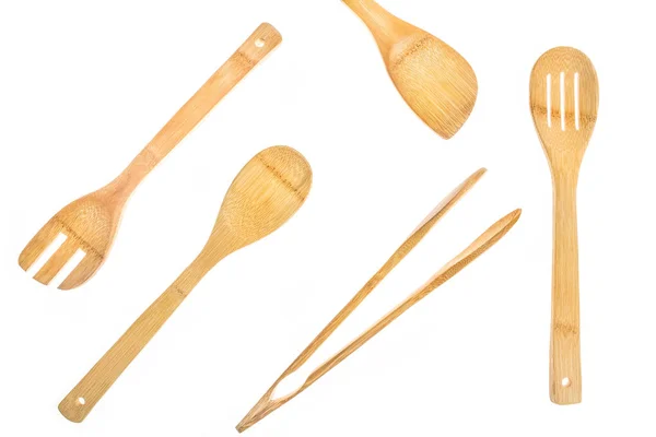Wooden cutlery. Bamboo cutlery. Bamboo spoon. Bamboo food accessories.
