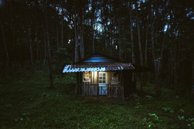 Bir manyak içinde yaşadığı evi.