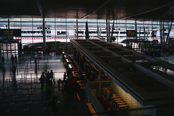 Таїланд. Пхукет. Міжнародний аеропорт 11.01.2018 — стокове фото