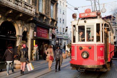 Istanbul Taksim tramvay