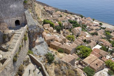 Monemvasia kasaba, Laconia, Yunanistan