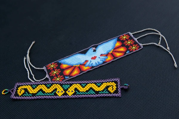 Huichol şaman bilezik,
