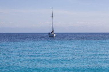 Voutoumi beach, Antipaxos, Yunanistan
