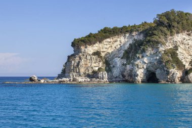 Voutoumi beach, Antipaxos, Yunanistan