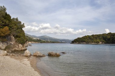 Bella Vraka beach, Sivota, Thesprotia, Yunanistan