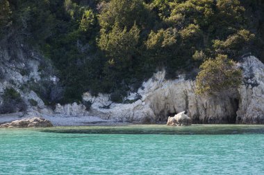 Lakka bay, Paxos, Yunanistan