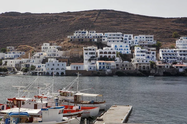 merichas port, kythnos Adası, cyclades, Yunanistan
