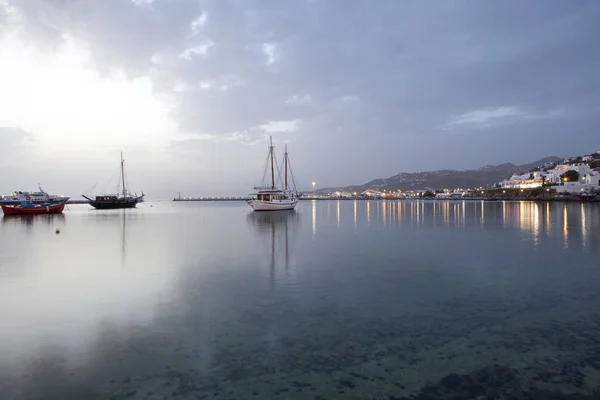 Мифалос, острова Кикладес, Греция — стоковое фото
