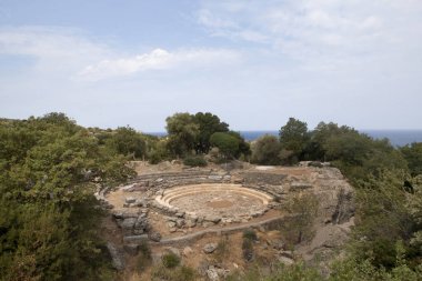 Kutsal büyük Tanrıların, Palaeopolis, Semadirek, Yunanistan