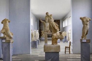 Delos Müzesi, Cyclades Adaları, Yunanistan
