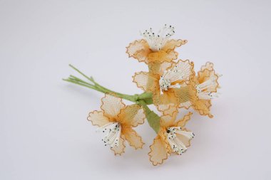 Çiçek suni dekoratif küçük grup 