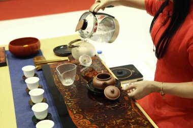 Çince Geleneksel çay hazırlama