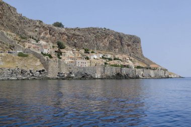 Monemvasia town, Laconia, Peloponnese, Yunanistan