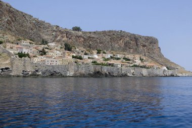 Monemvasia town, Laconia, Peloponnese, Yunanistan