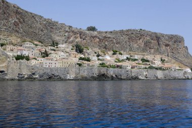 Monemvasia town, Laconia, Peloponnese, Yunanistan