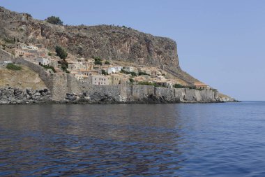 Monemvasia town, Laconia, Peloponnese, Yunanistan