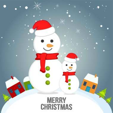 Noel ve Yeni Yıl 'ın yaratıcı tasviri parlak Xmas arkaplanı üzerinde kış ve kar taneleri, ışık ve yıldızlarla birlikte basımevi. Mutlu Noeller..