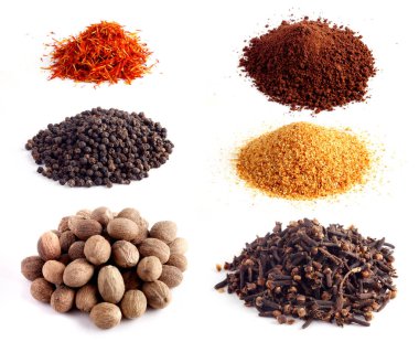 spice isolated on white background