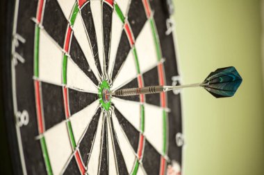 Dart boart göz noktası üzerinde