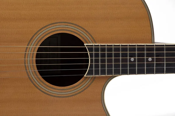 アコースティック ギターを閉じる ロイヤリティフリーのストック画像