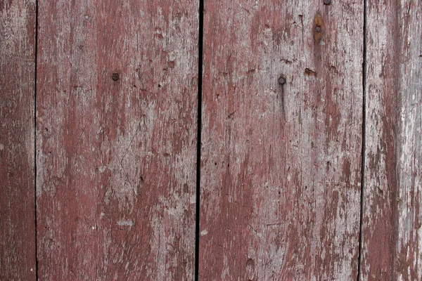 Madera roja de puerta antigua — Foto de Stock