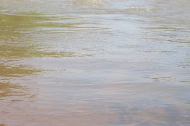 Mini su dalgası f akışının arka plan