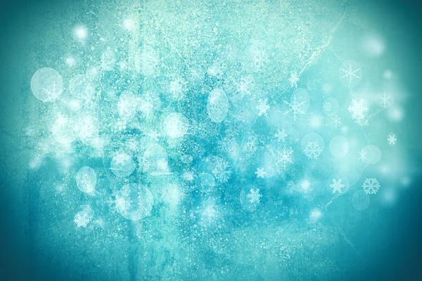 雪の結晶を背景として冬イラスト — ストック写真