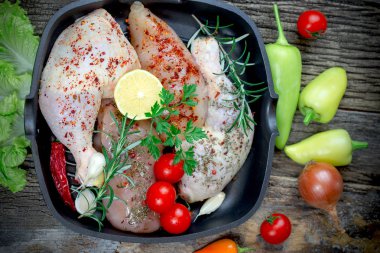      Çiğ tavuk eti - çiğ tavuk baget ve çiğ tavuk göğsü 