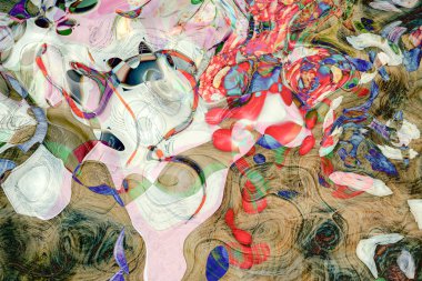 Arka plan - oyun renkler ve çizgiler 