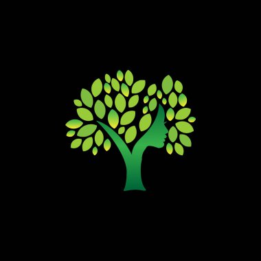 Women tree icon, Tree with Body Women Logo Design vector Women tree icon, Tree with Body Women Logo Design vector